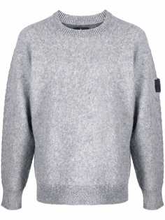 Stone Island Shadow Project джемпер с нашивкой-логотипом