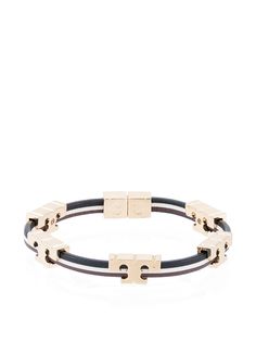 Tory Burch браслет Serif-T с принтом