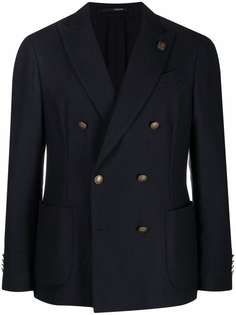 Lardini двубортный пиджак из шерсти