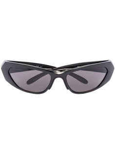 Balenciaga Eyewear солнцезащитные очки-маска Sport