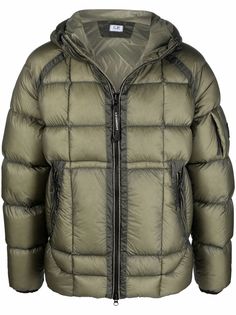 C.P. Company padded hooded jacket