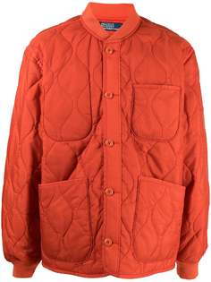Polo Ralph Lauren стеганая куртка на пуговицах