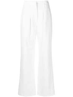 Brunello Cucinelli широкие брюки с завышенной талией