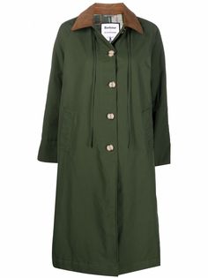 Barbour пальто с классическим воротником