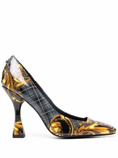Versace Jeans Couture туфли с принтом Barocco