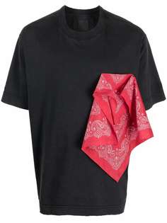 Givenchy футболка с декоративным платком