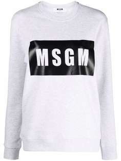 MSGM толстовка с логотипом