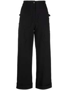 Weinsanto укороченные брюки прямого кроя