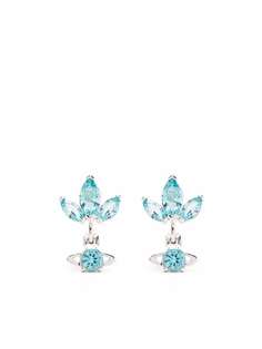 Vivienne Westwood серьги Shoshana с кристаллами