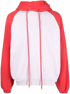 ERL colour-block raglan hoodie