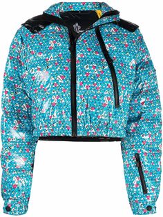 Moncler укороченный пуховик Jocelme