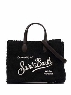 MC2 Saint Barth сумка-тоут Vivian с вышитым логотипом