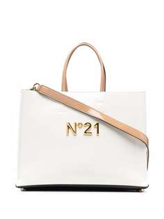 Nº21 сумка-тоут в стиле колор-блок