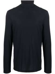 Fendi топ с высоким воротником и нашивкой-логотипом