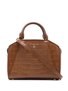 Michael Michael Kors сумка-тоут с тиснением под крокодила
