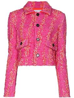 Bottega Veneta cropped bouclé jacket