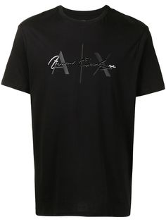 Armani Exchange футболка с логотипом