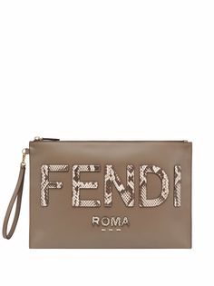 Fendi большой клатч