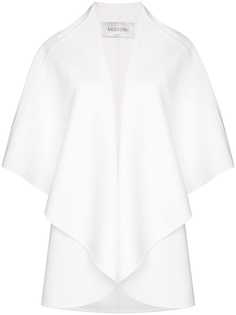 Valentino draped short cape