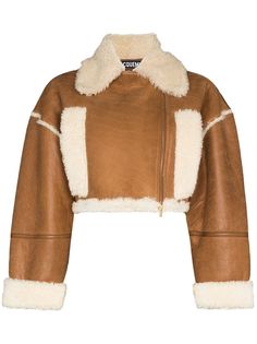 Jacquemus JACQUEMUS LA VESTE PAIOÙ SHEARLING CROP