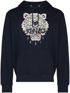 Kenzo худи с принтом Tiger