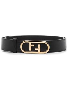 Fendi ремень с пряжкой Double F