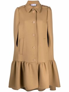 RED Valentino расклешенное пальто