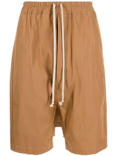 Rick Owens спортивные шорты Pod с низким шаговым швом
