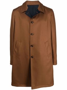 Lardini однобортное пальто строгого кроя