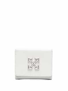 Off-White JITNEY FRENCH FLAP WALLET SAGE NO COLOR