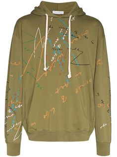 JW Anderson Oscar Wilde Capsule quote-print hoodie