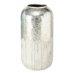 Ваза декоративная Boltze sjella 30х15 см серебро