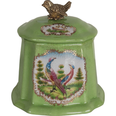 Шкатулка Glasar с птичкой 10x9x10 см ГЛАСАР
