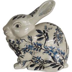 Фигурка Glasar зайчик 12x10x23 см ГЛАСАР