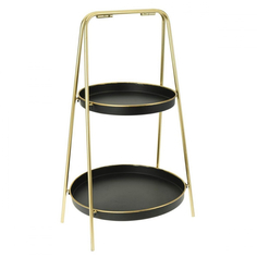Столик Koopman декоративный 38x36x65 см черный