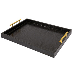 Поднос Koopman 45x35x7 см черный
