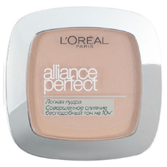 LOreal Paris Alliance Perfect пудра компактная Совершенное слияние, выравнивающая и увлажняющая D3 светло-бежевый золотистый