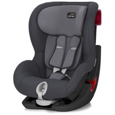 Автокресло группа 1 (9-18 кг) BRITAX ROMER King II, Storm Grey black series