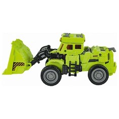 Трансформер 1 TOY Трансботы Инженерный батальон XL: Мега Фронтлифтер Т16433, зеленый/фиолетовый