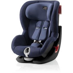 Автокресло группа 1 (9-18 кг) BRITAX ROMER King II, Moonlight Blue black series