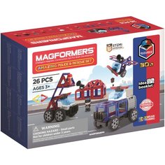 Конструктор Magformers Amazing 717001 Police & Rescue Set