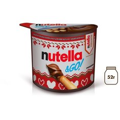 Набор из хлебных палочек и пасты ореховой с добавлением какао Nutella, 52 г