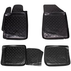 Ковры для Toyota Camry (07-11) 4 шт выс. борт, полимер черн. Airline
