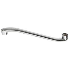 Излив для смесителя изогнутый из латуни OUTE длина 20 см