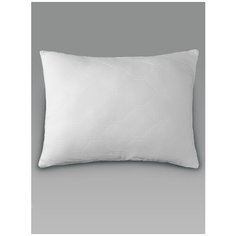 Подушка crinkle line иск. лебяжий пух, микрофибра, пэ 100%, 50x70, белый Selena