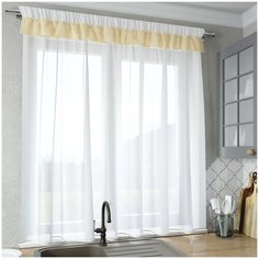 Шторы для кухни Sola "Неон", шампанское