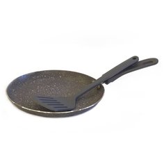 Набор Maestro сковорода блинная Granit+лопатка 23 см Rainbow MR-1212-23