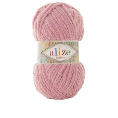 Пряжа Alize Softy Plus 100г 120м (100% микрополиэстер) (295 розовый) 5 шт