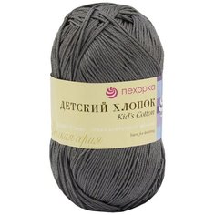 Пряжа Пехорка Детский хлопок (100%мерс. хлопок) (393 св.маренго) 5 шт
