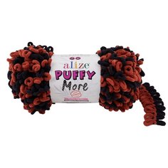 Пряжа для вязания Ализе Puffy More (100% микрополиэстер) 2х150г/11,5м цв.6262 ALIZE PUFFY. MORE.6262